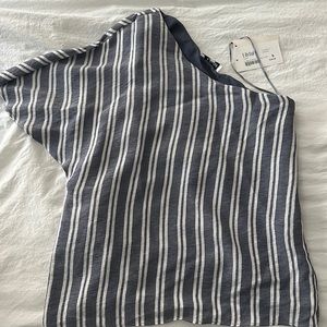 One shoulder blouse from Lilyful